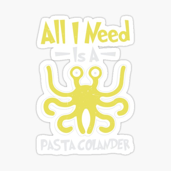 Artikel-Vorschau von Alles, was ich brauche, ist ein Nudelsieb Lob FSM Pastafari, designt und verkauft von Arneeeeee.