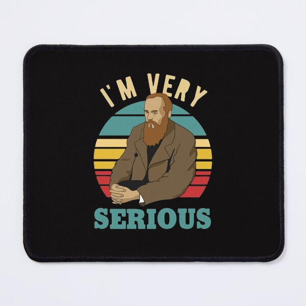 Item preview, I'm Very Serious - like Dostoevsky designed and sold by Sennaya.