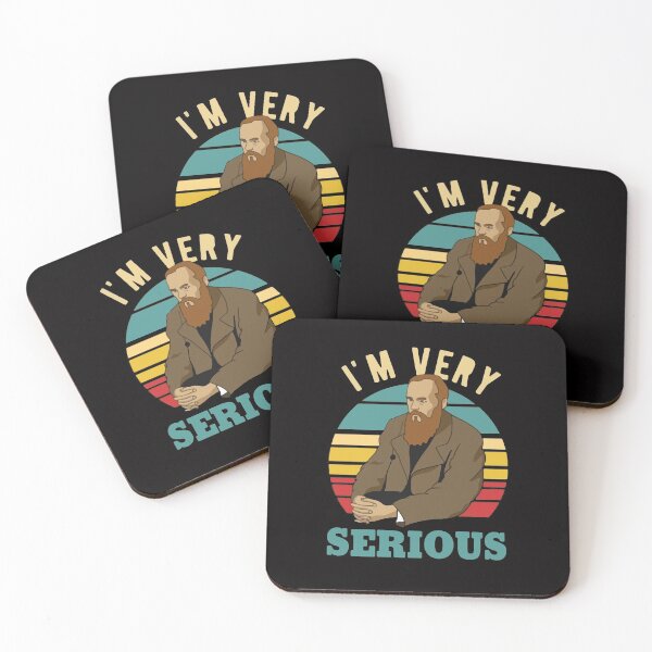 Item preview, I'm Very Serious - like Dostoevsky designed and sold by Sennaya.