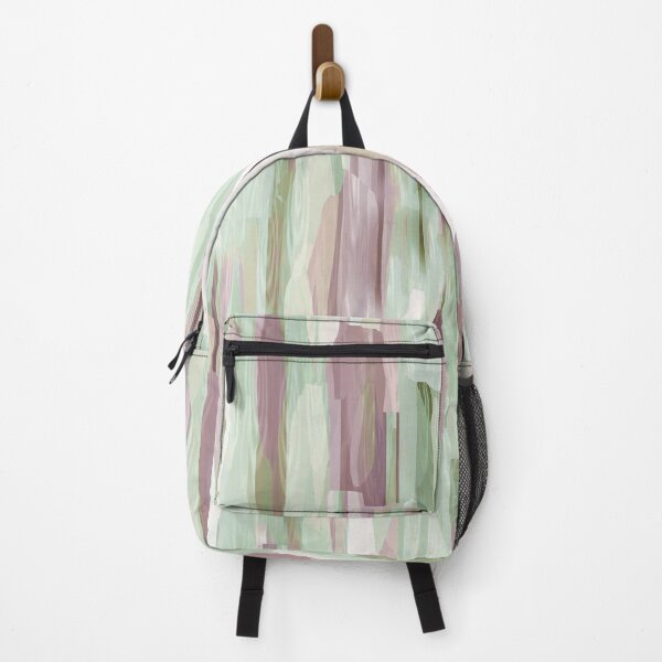 Item preview, Colorful Brush Texture Abstract Stripes  designed and sold by hutofdesigns.