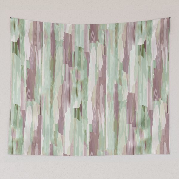 Item preview, Colorful Brush Texture Abstract Stripes  designed and sold by hutofdesigns.