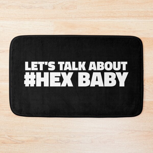 Item preview, Let's Talk About Hex About Baby, Sys Admins Gift designed and sold by kcaandwu.