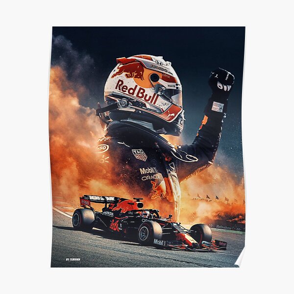Max Verstappen Fan Art Poster