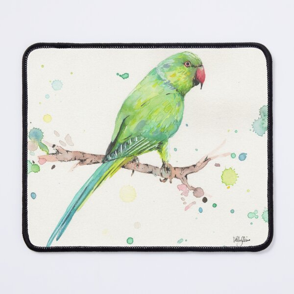 Item preview, Rose Ringed Parakeet designed and sold by 3willows.