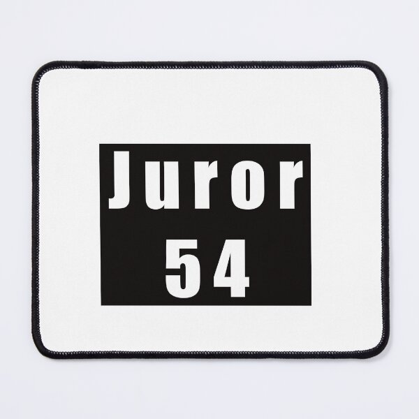 Item preview, Juror 54 sticker designed and sold by Yuchi1.