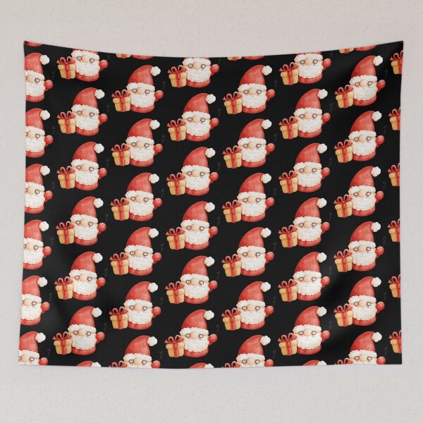Item preview, Funny Christmas Gnome Cute Santa With Gifts Artwork designed and sold by BuddyBoots.