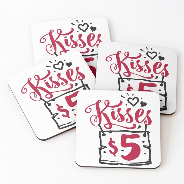 Item preview, Kisses five dollar-valentines day 2022 designed and sold by Hartics.