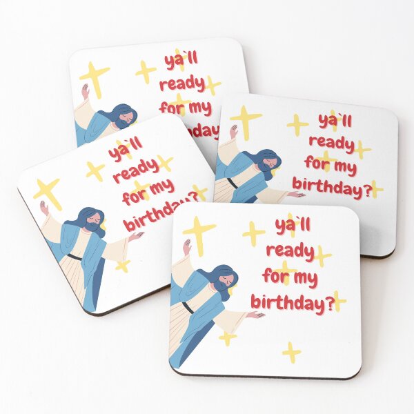 Item preview, Happy Birthday Jesus designed and sold by AnnaAndVibes.