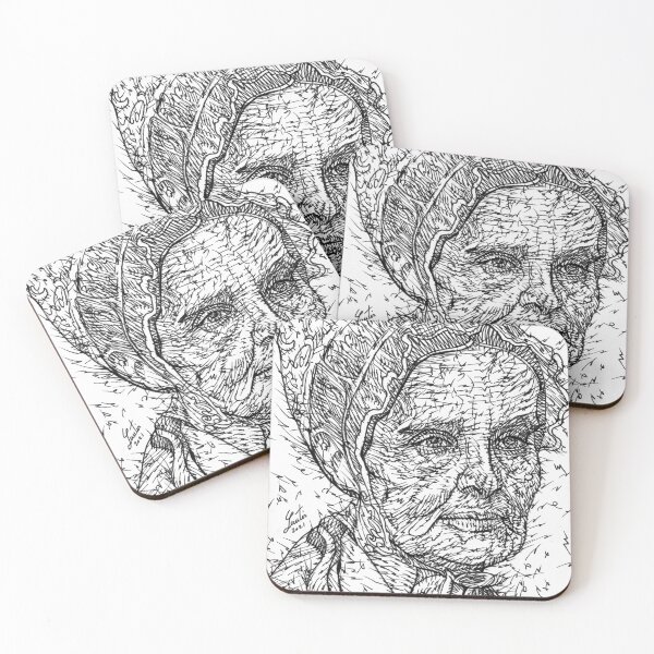 Item preview, LUCRETIA MOTT ink portrait designed and sold by lautir.