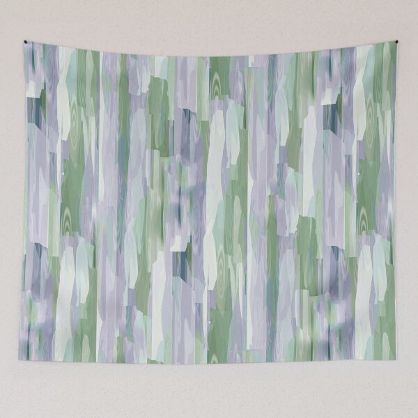 Item preview, Colorful Brush Texture Abstract Stripes  designed and sold by hutofdesigns.