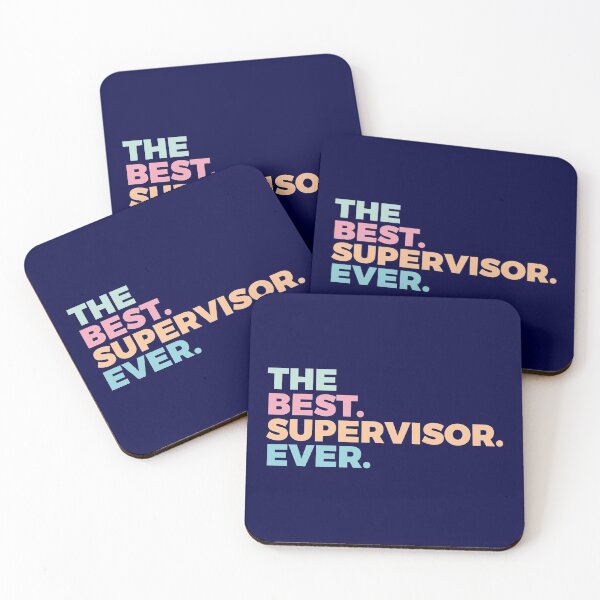 Item preview, The Best Supervisor Ever | Coordinator | Organizer designed and sold by PerfectlySimple.