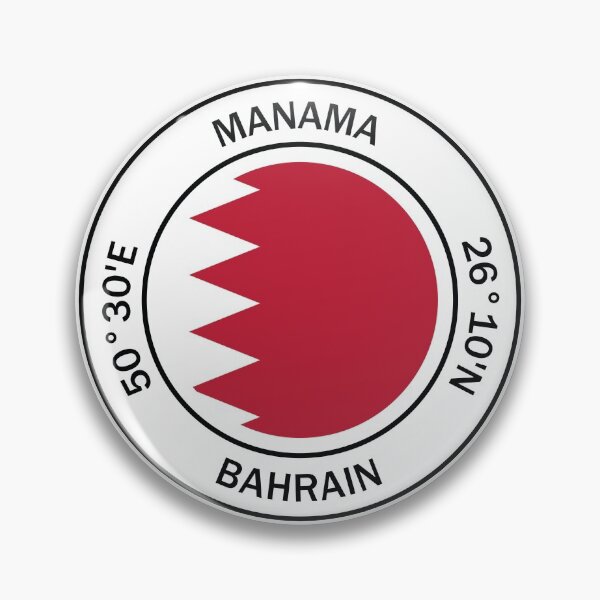 Item preview, Manama Longitude And Latitude, Bahrain, Manama GPS Coordinates - Cute Birthday Or Christmas Gift For Traveler designed and sold by InspireShop.