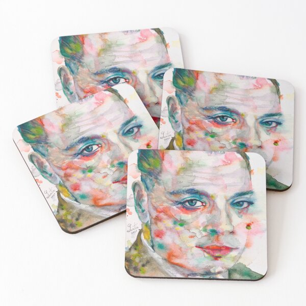 Item preview, WOLFGANG PAULI - watercolor portrait .2 designed and sold by lautir.