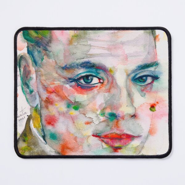 Item preview, WOLFGANG PAULI - watercolor portrait .2 designed and sold by lautir.