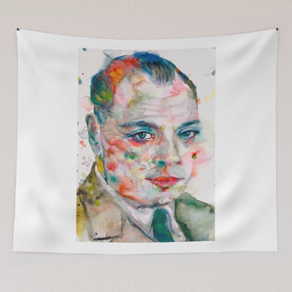 Item preview, WOLFGANG PAULI - watercolor portrait .2 designed and sold by lautir.