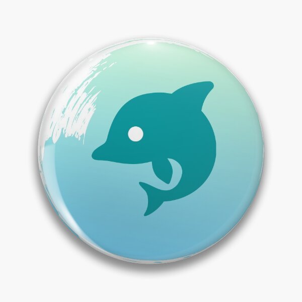 Item preview, Cute Dolphin (winter dolphin ) designed and sold by Paint84.