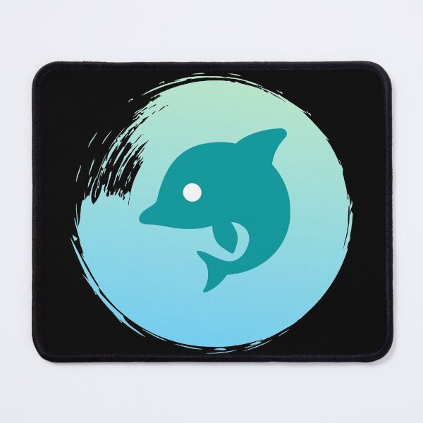 Item preview, Cute Dolphin (winter dolphin ) designed and sold by Paint84.