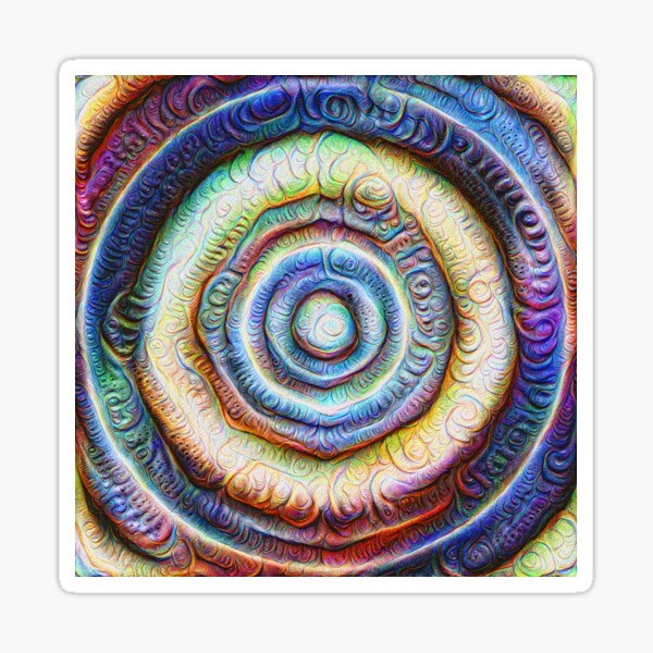 Item preview, Ripples #Foamed #DeepDream designed and sold by blackhalt.