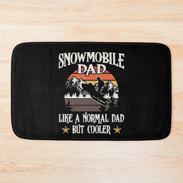Item preview, Snowmobile Dad Like A Normal Dad But Cooler Funny Daddy designed and sold by Dressed For  Duty.