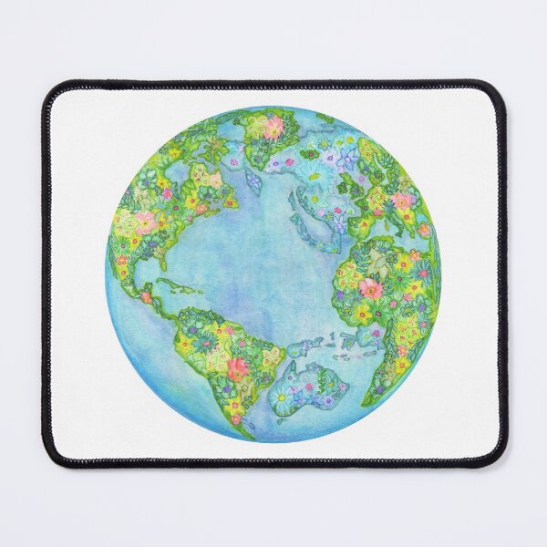 Item preview, Floral Earth designed and sold by 3willows.