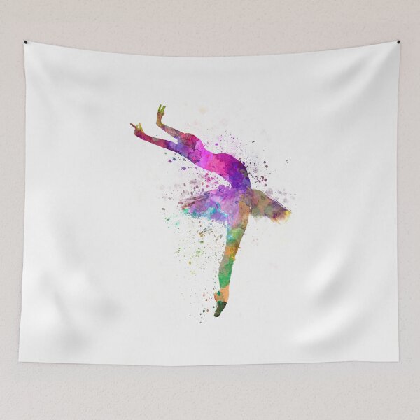Item preview, woman ballerina ballet dancer dancing  designed and sold by paulrommer.