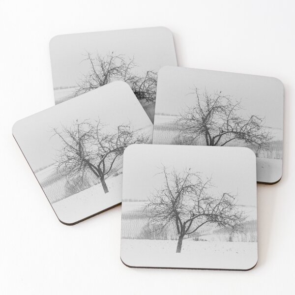 Item preview, Bare tree in winter landscape designed and sold by Lexpixelart.