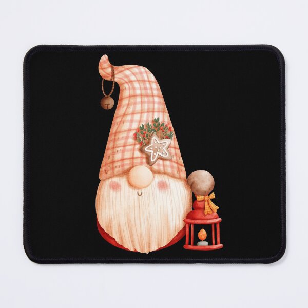 Item preview, Cute Funny Christmas Gnome With Lantern Artwork designed and sold by BuddyBoots.