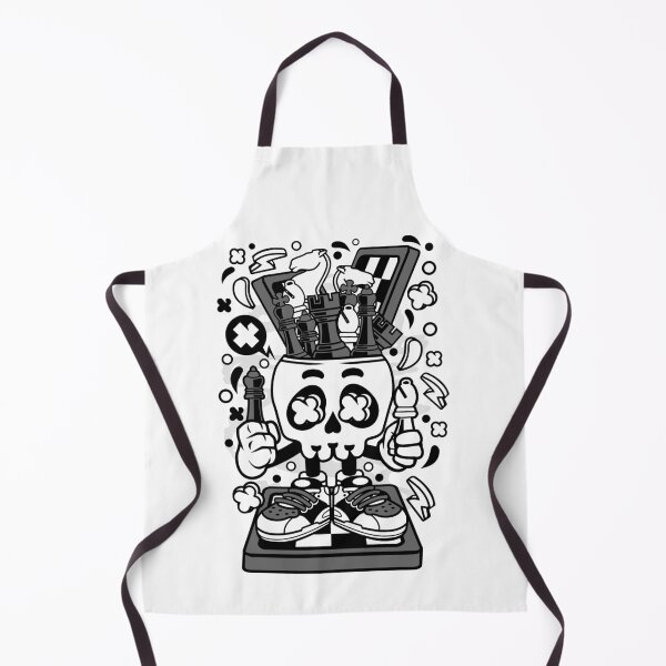 Item preview, Chess Skull Head designed and sold by BeeMeCreative.