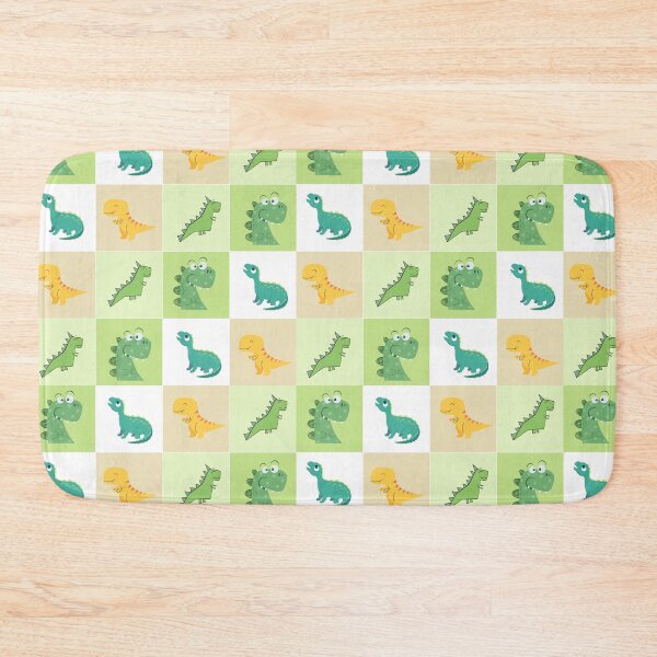 Item preview, Cute Friendly Dino Pattern designed and sold by theredsharp.