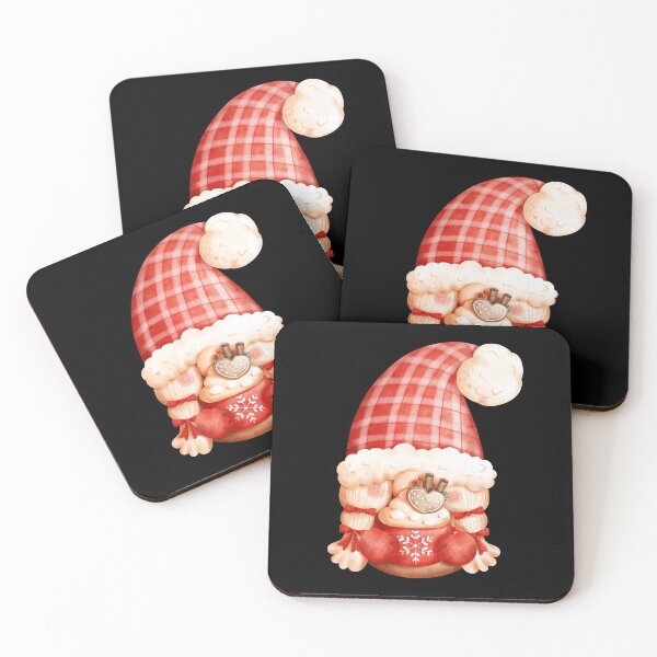 Item preview, Lovable Cute Funny Christmas Gnome Artwork designed and sold by BuddyBoots.