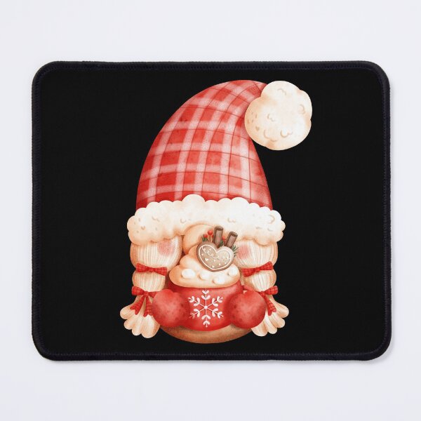 Item preview, Lovable Cute Funny Christmas Gnome Artwork designed and sold by BuddyBoots.