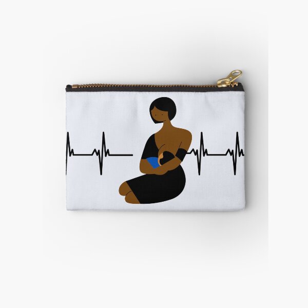 Item preview, Heartbeat Pulse Line Mommy Breast Feeding Baby designed and sold by Darlene Douglas-Jackson.