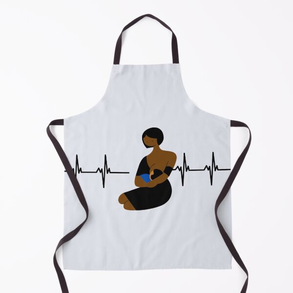 Item preview, Heartbeat Pulse Line Mommy Breast Feeding Baby designed and sold by Darlene Douglas-Jackson.