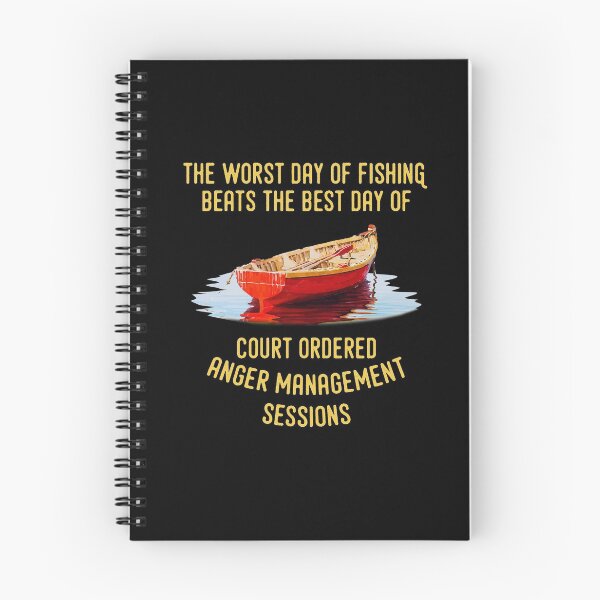 Item preview, The Worst Day of Fishing Beats The Best Day of Court Ordered designed and sold by Dressed For  Duty.