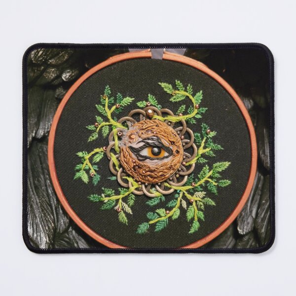 Item preview, Golden Green Guardian Eye designed and sold by MsFledermaus.