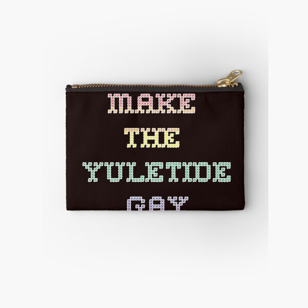 Item preview, Make the Yuletide Gay Christmas LGBT Pride designed and sold by Timeforplay.