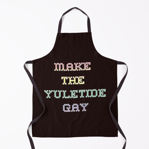 Item preview, Make the Yuletide Gay Christmas LGBT Pride designed and sold by Timeforplay.