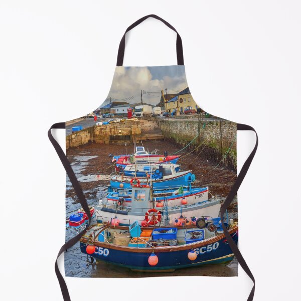 Item preview, Boats in Porthleven Harbour, Cornwall designed and sold by VnGphoto.