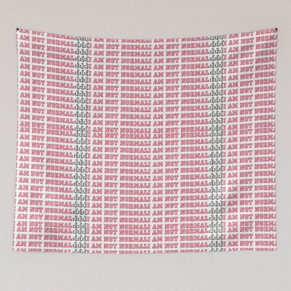 Item preview, I am not normal.. designed and sold by Rahmi Mert Üner.