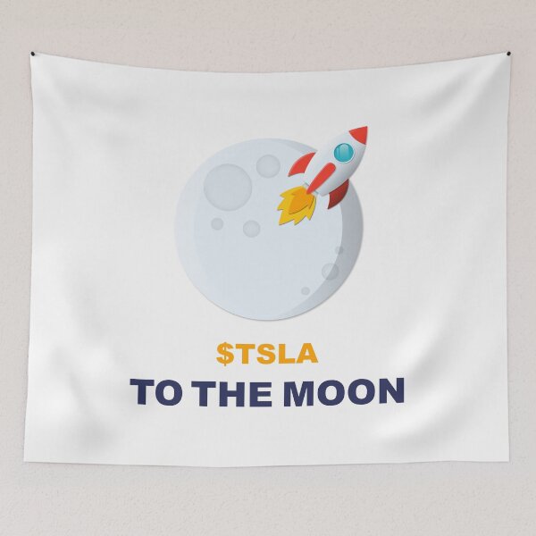 Item preview, TSLA vuela a la luna designed and sold by yphien.