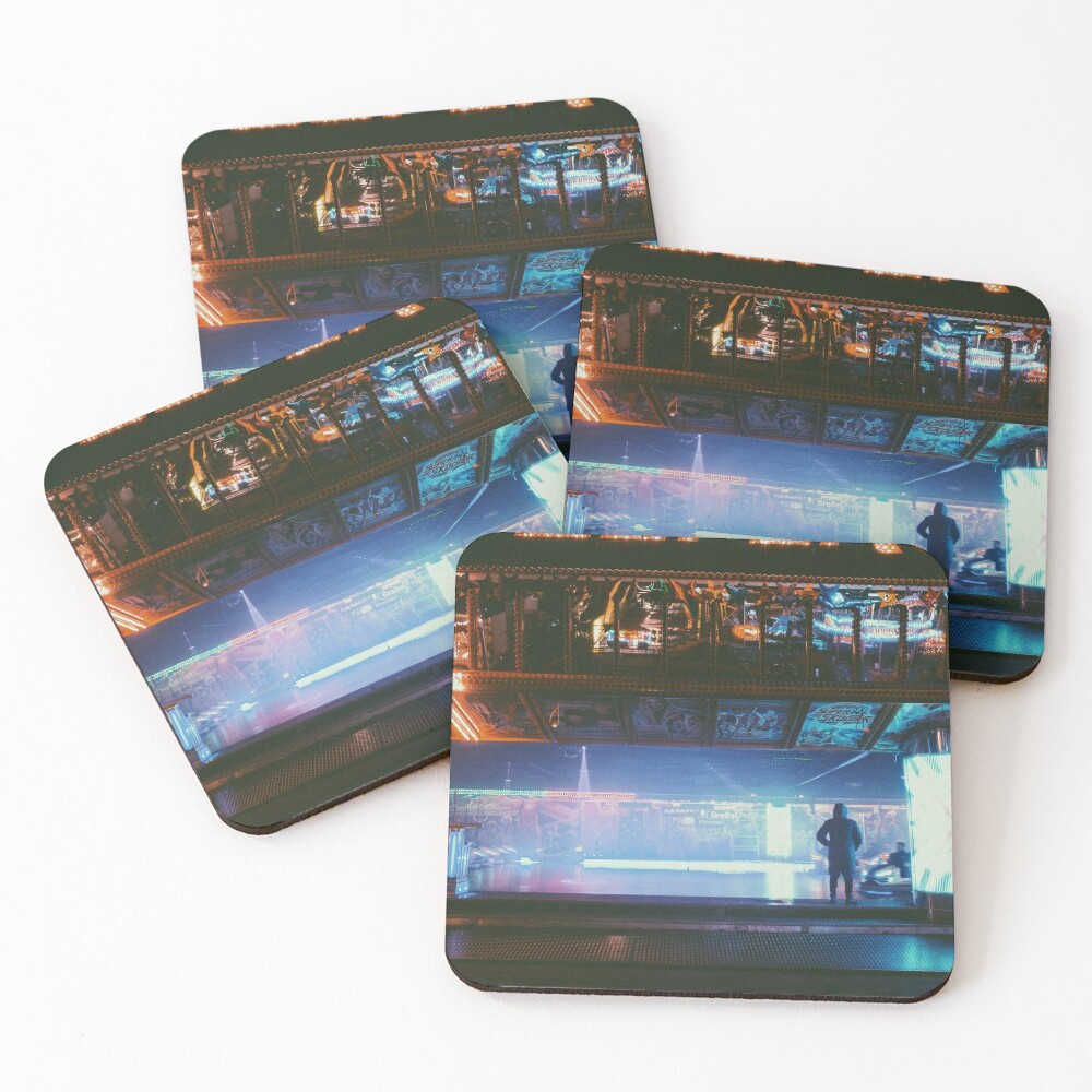 Item preview, Coasters (Set of 4) designed and sold by FigureAndFold.