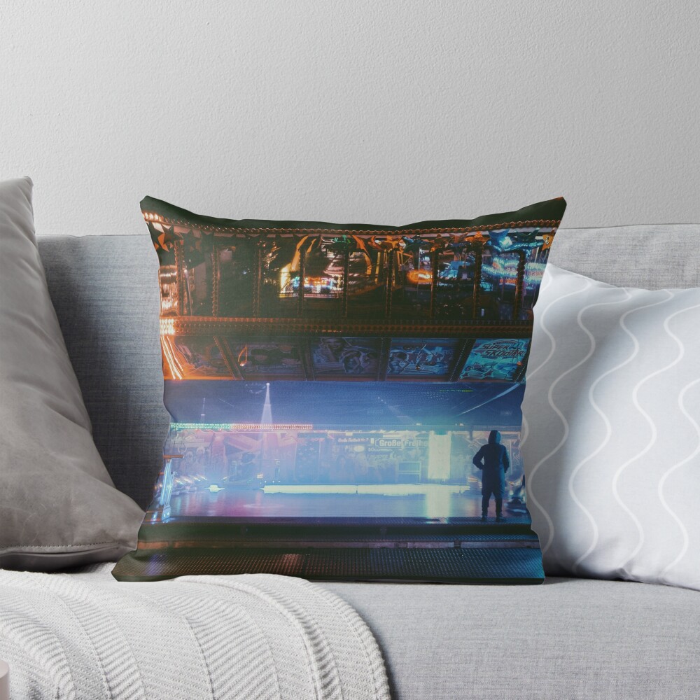 Item preview, Throw Pillow designed and sold by FigureAndFold.