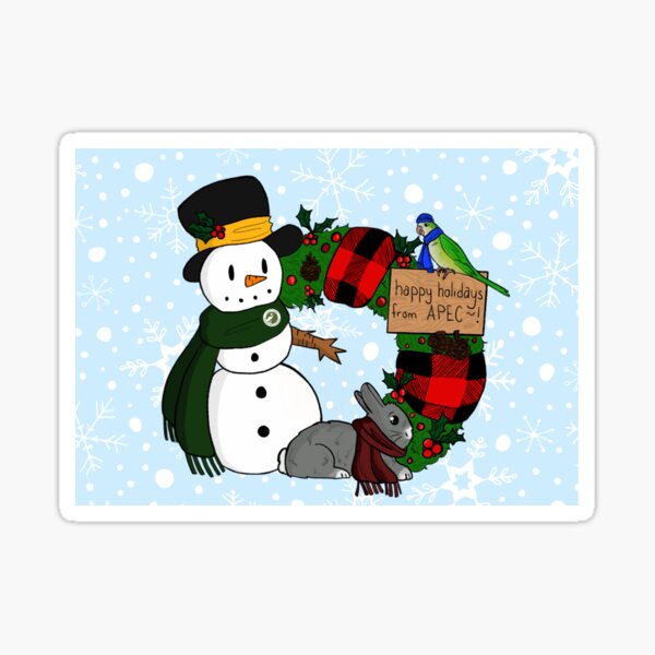 Limited Edition Holiday Merch! Sticker