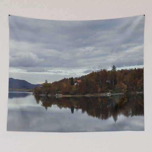 Artikelvorschau, Herbst in Kochel am See entworfen und verkauft von rawshutterbug.