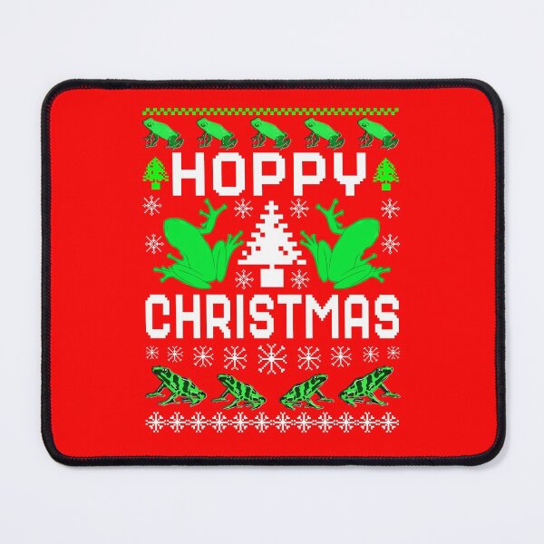 Item preview, Hoppy Christmas, Christmas Frog Pattern designed and sold by ACC .