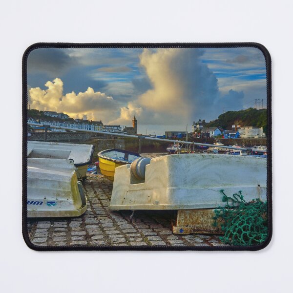 Item preview, Upturned boats in Porthleven Harbour designed and sold by VnGphoto.