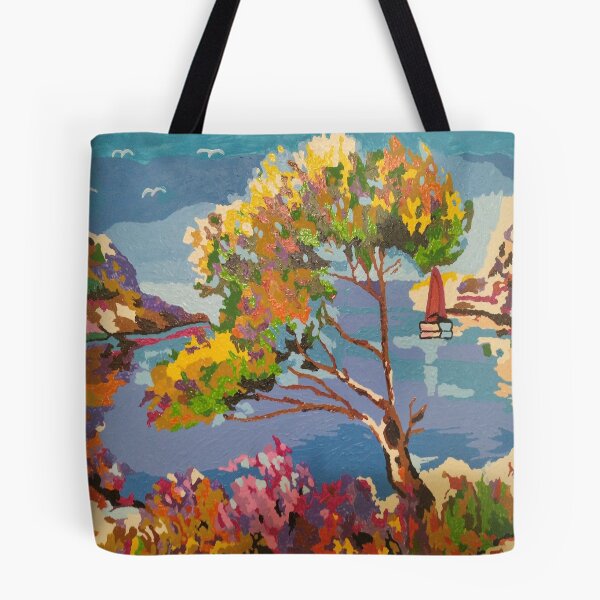 Artikelvorschau, eine schöne Bucht mit einem Baum entworfen und verkauft von gidlite.