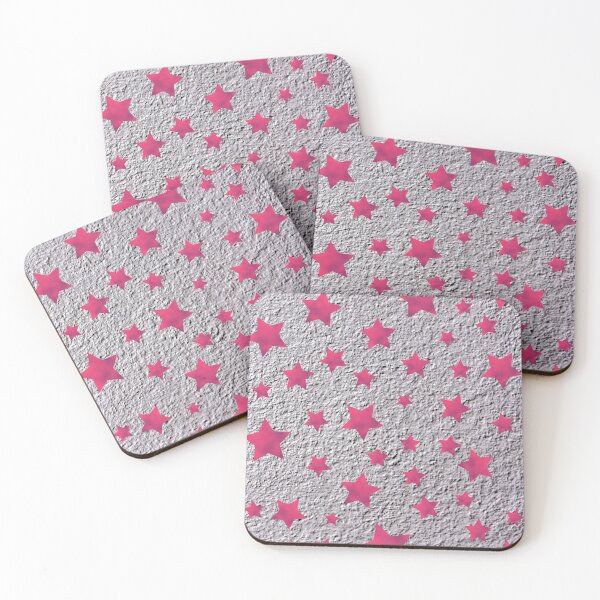 Item preview, Rose Gold Christmas Stars Geometric Pattern Cement designed and sold by mewsis.