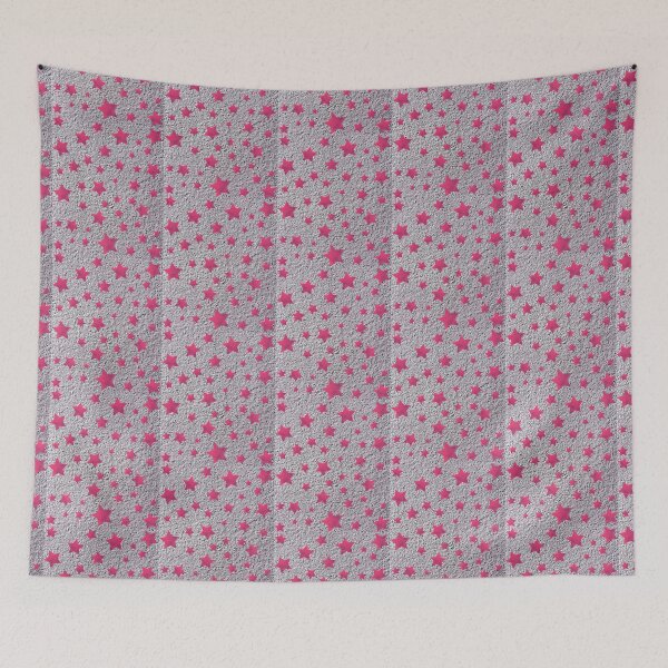 Item preview, Rose Gold Christmas Stars Geometric Pattern Cement designed and sold by mewsis.