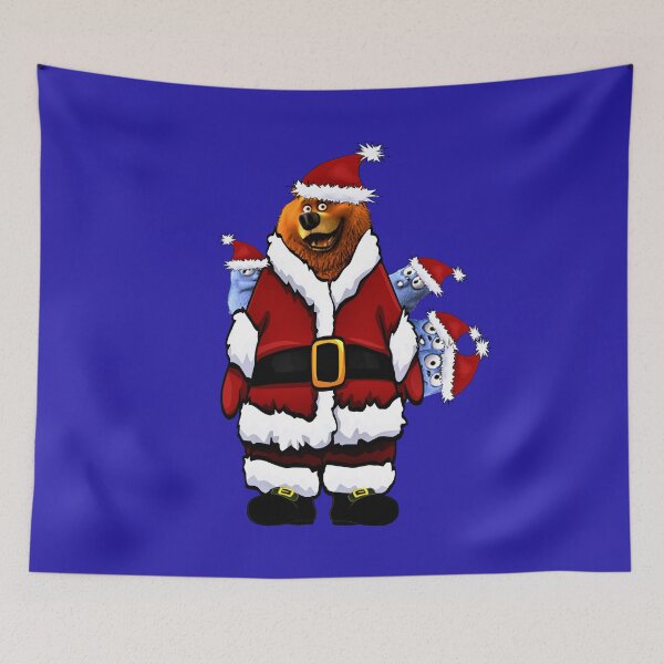Item preview, Grizzy And Lemmings - Grizzy Santa Merry Christmas Kids designed and sold by TrendySpace.